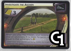 Investigate the Aschen